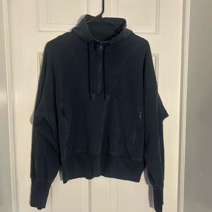 Old Navy Womens Blue 1/4 Zip